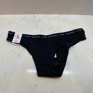 NWT Calvin Klein Black Thong underwear